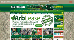 Desktop Screenshot of fuelwood.co.uk